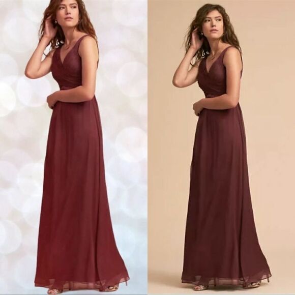 BHLDN - Anthropologie Angie Burgundy
Dress - Picture 1 of 7